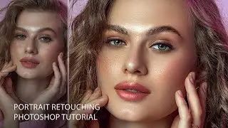 portrait photography Retouching photoshop tutorial