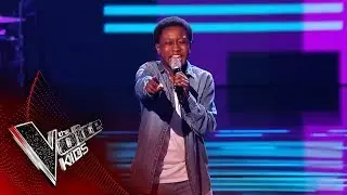 Raphael Performs You Cant Stop The Beat | Blind Auditions | The Voice Kids UK 2019