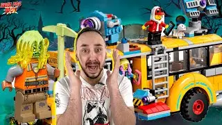 LEGO АВТОБУС ОХОТНИКОВ ЗА ПРИЗРАКАМИ HIDDEN SIDE! ПАПА РОБ И ЖУРНАЛ ЛЕГО - ПРИЗРАКИ АТАКУЮТ!