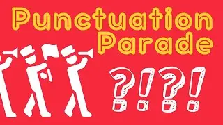 The Punctuation Parade | A Poem | Read with Me in English