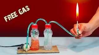 How to Make Free Gas at Home | Science Experiment | DIY Gas from the water
