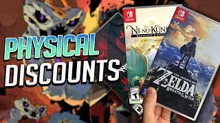 GREAT Physical Discounts on Switch, PS4 and PS5!