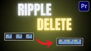 How to Delete All Gaps Between Clips Quickly - Premiere Pro Tutorial