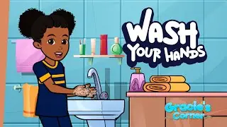 Wash Your Hands Song | Healthy Habits with Gracie’s Corner | Nursery Rhymes + Kids Songs