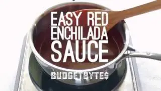 Easy Red Enchilada Sauce