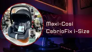 Maxi-Cosi CabrioFix i-Size -автолюлька с весом всего 3,2кг!