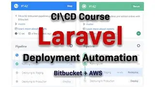 DevOps Tutorial - Laravel Deployment Automation CI\CD using AWS RDS EC2 S3 CodeDeploy BitBucket