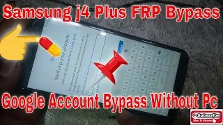 Samsung Galaxy j4 Plus FRP/Google Account Bypass Without Pc 100% || j415f frp bypass