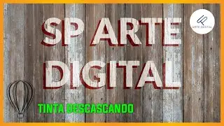 Como criar o efeito de PINTURA ANTIGA em qualquer texto no COREL DRAW