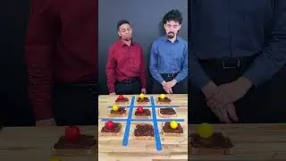 Men throw colored balls to win this game 