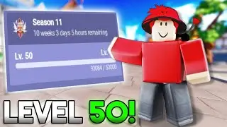 i Got LEVEL 50 BATTLEPASS in Roblox BedWars..