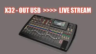 How To Setup X32 USB Output For Live Stream | Basic Mirror of Main Output