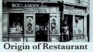 The History of 'Restaurant'