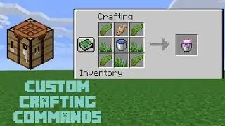 Custom Crafting In Minecraft Bedrock Edition | Xbox One, PS4, Windows 10, MCPE