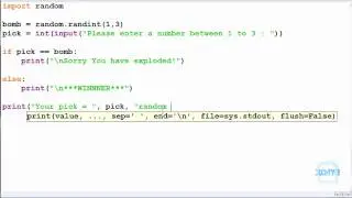 Python Exercise 7.2 - Control Flow - if - elif - else