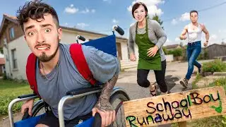 СБЕЖАЛ НА КОЛЯСКЕ ОТ ЗЛЫХ РОДИТЕЛЕЙ В SCHOOLBOY RUNAWAY В МАЙНКРАФТ