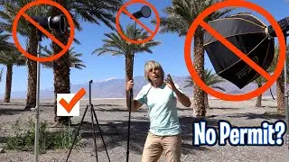 Photography and Video in National Parks guidelines without permits