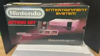 Nintendo NES Action Set BOX AND FOAM ONLY (Grey Zapper)