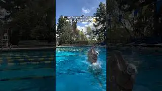 I tried 3 twists in artistic swimming 😳 