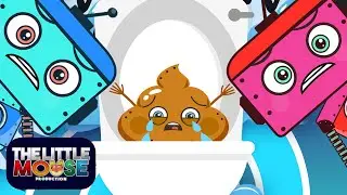 💧🚽Flush Me Down the Potty🚽💧 | Healthy Habits | Comedy | The Little Mouse Production for Kids