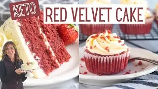 Keto Red Velvet Cake Or Cupcakes