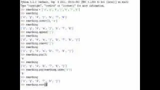 Python Tutorial 7 - More Methods