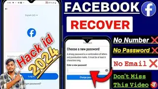 How to Recover Hacked Facebook Account | Recover Hacked Facebook Account Whitout Email and Password