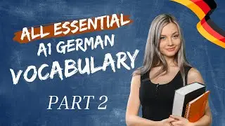 Learn Basic A1 German Verbs | The Most Common Verbs for Beginners #2