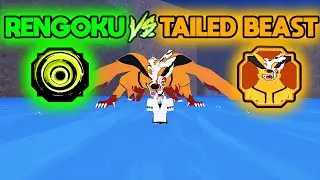 NEW UPDATED RENGOKU VS GEN 3 TAILED BEAST | Shindo Life
