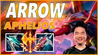 ⚡ARROW APHELIOS ADC GAMEPLAY⚡SEASON 12 LEAGUE OF LEGENDS