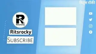(FREE) 2D EndScreen Template | Ritsrocky | YouTube