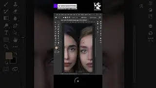 Ai Retouching in Photoshop #shorts #photoediting #tutorial