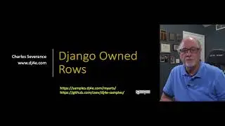 Owned Rows in Django - Overview