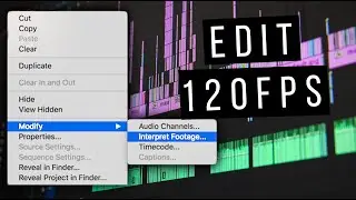 EDIT Like a PRO! Convert Slow Motion Video in Premiere Pro (120fps to 24fps)