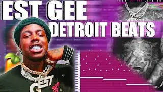 HOW TO MAKE HARD DETROIT BEATS FOR EST GEE | FL STUDIO TRAP TUTORIAL 2021