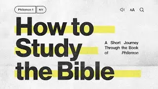 How to study the Bible Part 1- North Hill's Church Live Stream 10/12/2024