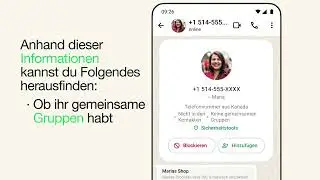 So schützt du dich vor verdächtigen Nachrichten und Kontakten | WhatsApp