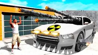 El COCHE de FRANKLIN es un ARMA MILITAR en GTA 5