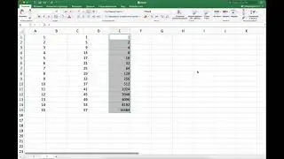 Автозаполнение ячеек с прогрессией   EXCEL 2021   Урок 78