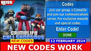 *NEW CODES* Cali Shootout PLAYSTATION SUPPORT💥ROBLOX | ALL CODES | FEBRUARY 12, 2024