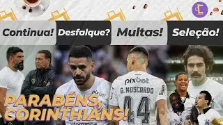 Renato Augusto desfalca Corinthians no dérbi? Te falo l Briga Luxa x Mazziotti cresce l E o Moscardo
