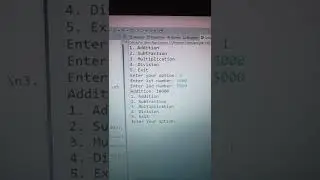 CALCULATOR APPLICATION using SWITCH() in Java