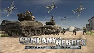 Company of Heroes Armor Chokepoint 1vs2 Expert [Europe At War mod]