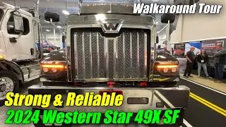 Strong & Reliable ! 2024 Western Star 49X SF 36inch Low Roof Sleeper