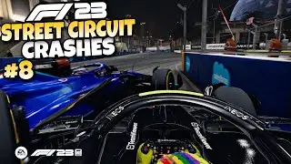 F1 23 STREET CIRCUIT CRASHES #8