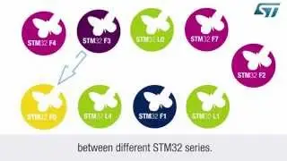 How to migrate STM32Cube based application between two STM32 series