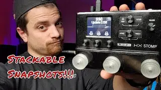 Line 6 Helix HX Stomp Update 3.15 Stackable Snapshots Tutorial - Command Center