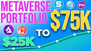 $25k to $75k Metaverse Portfolio | 10x Token Must-Haves
