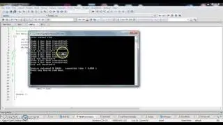 Simulation of sliding window protocols in C