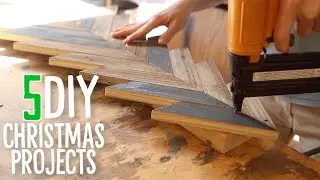 Using Scrap Wood To Make Christmas Decor